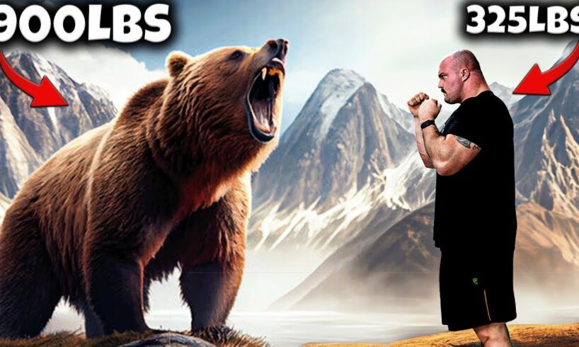 Worlds Strongest Man FIGHTS Wild Animals