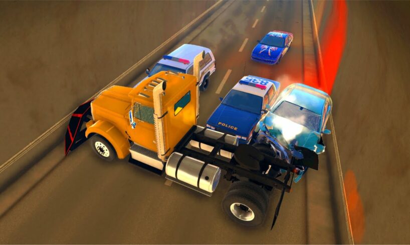 Beamng drive death truck police chase