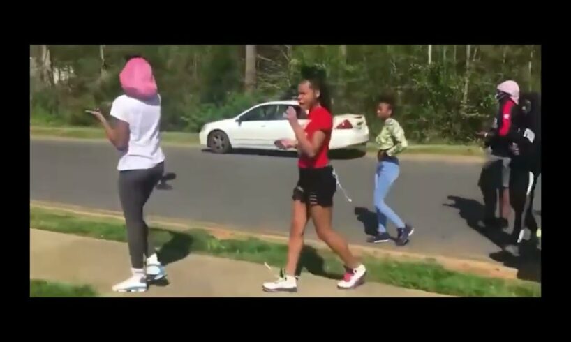 Hood Girl  Street Fight # 4