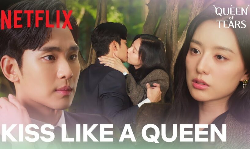 Kim Soo-hyun pulls away, Kim Ji-won grasps back for a kiss | Queen of Tears Ep 3 | Netflix [ENG SUB]