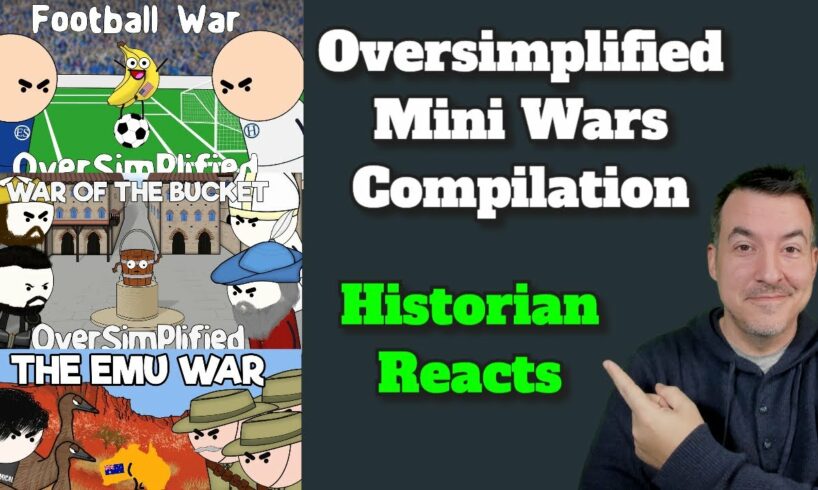 Oversimplified Mini Wars Reaction Compilation