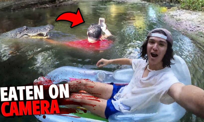 These 3 People Were EATEN ALIVE On Camera By Deadly Animals!