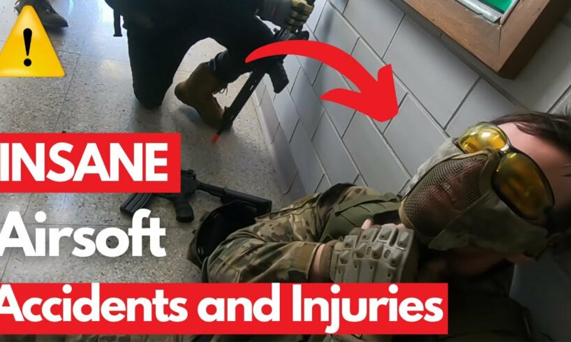 Ultimate Airsoft Fails and Funny Moments, Injuries, Painful Moments, Compilation 2023