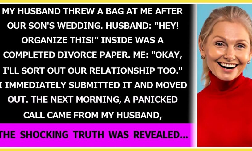 【Compilation】My hubby threw a bag at me, "Organize this!" inside was a signed divorce paper...