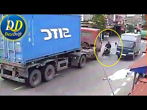 Luckiest people in the world | luckiest people caught on camera | bike accident | car accident 4