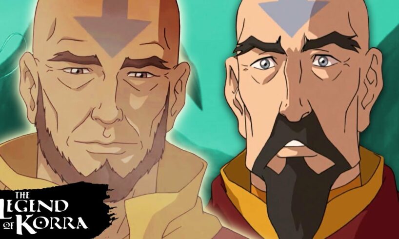 Aang Helps Tenzin Rescue Kya, Bumi, & Jinora In The Spirit World ⛓ Full Scene | The Legend of Korra