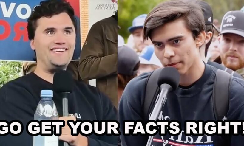 Anti Capitalist Tries To Frame & Cancel Charlie Kirk But Gets DESTROYED Instantly 🔥👀  FULL CLIP