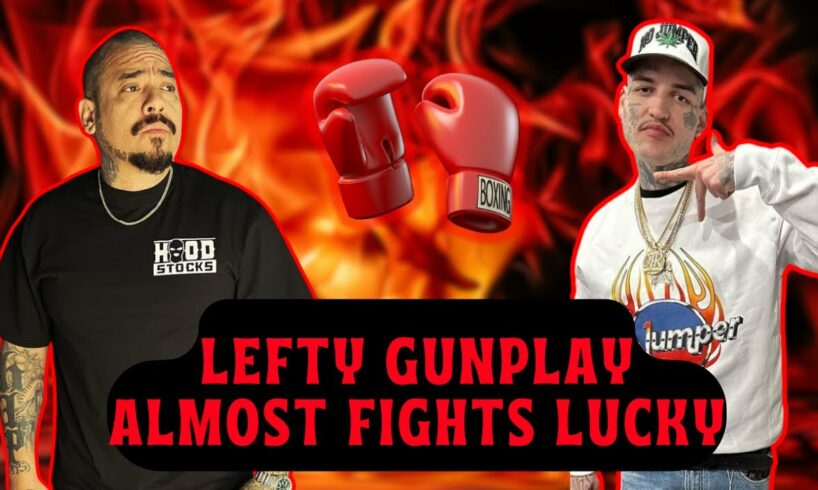 Lefty Gunplay Almost Fights Lucky on The Hood Stocks Podcast