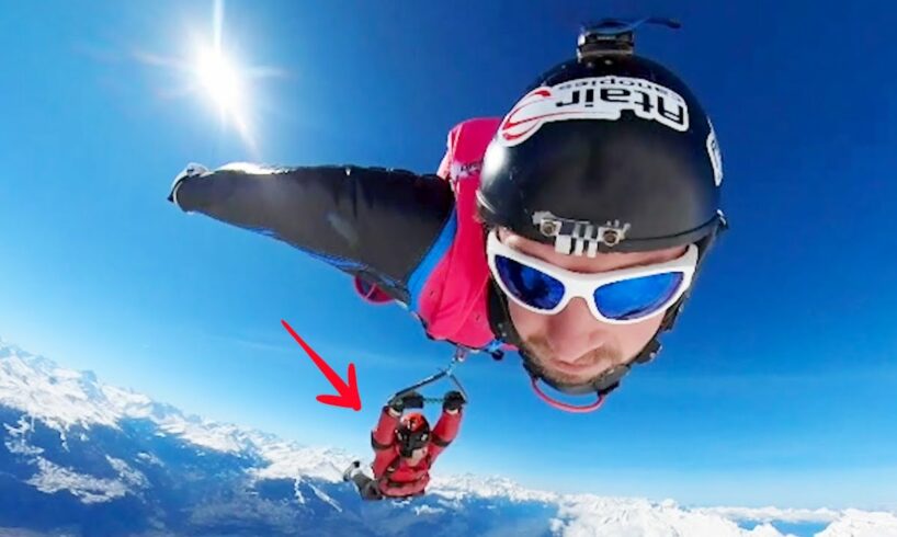 Thrilling Skydiving Stunts & More BIG AIR