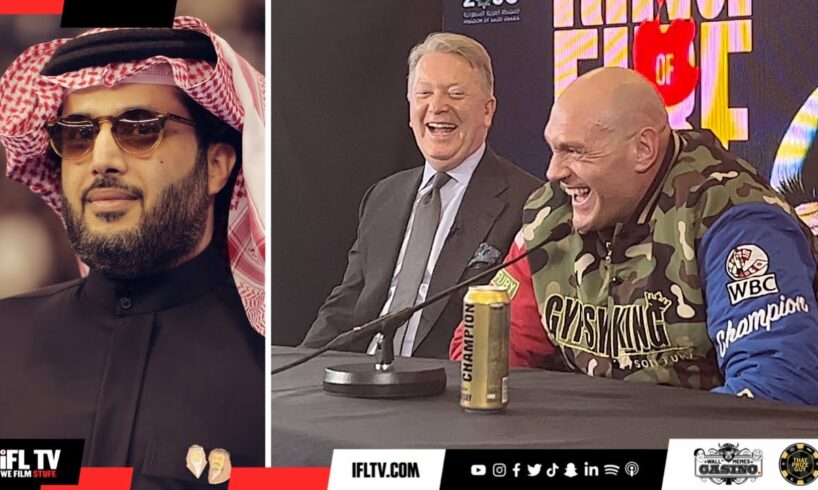 'WE WANT TYSON TEN FIGHTS MORE!' - HIS EXCELLENCY TURKI AL-SHEIKH CALLS TYSON FURY PRESS CONFERENCE