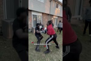 All Jokes Their Cousins 🤟🏽 #fights #1v1 #hoodfights #boxing #viralshorts #shortvideo