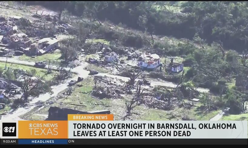 At least 30 homes destroyed after tornado tears through Barnsdall, Oklahoma