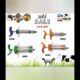 Different types of veterinary instruments for livestock farmers and veterinary practitioners