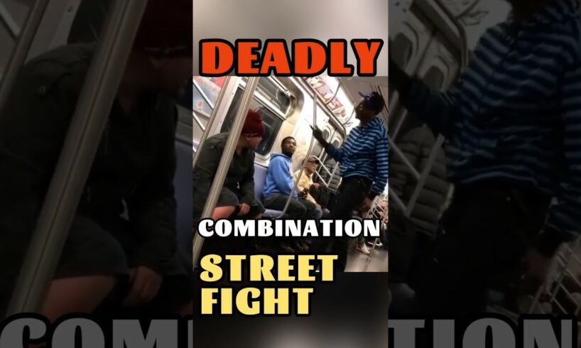 Fight in the Subway./ Self Defense on street. #boxing #mma #selfdefense#streetfighter #fighter