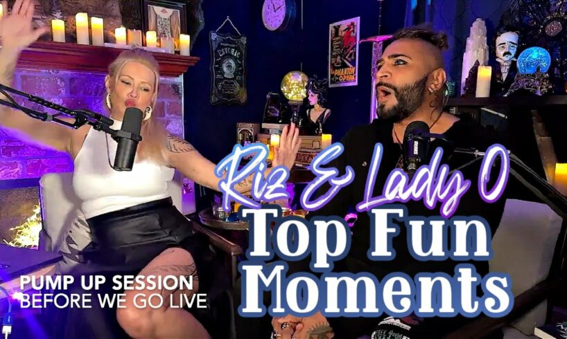 Fun Moments Compilation with Riz & Lady O~Meta Mystic Podcasts