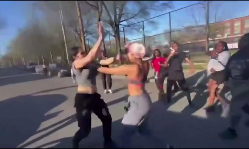 Hood Girl Fight #6