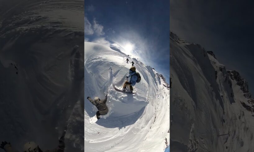 Skiers Didn't See the Cliff Coming