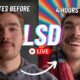 Trying LSD For The First Time - LIVE!