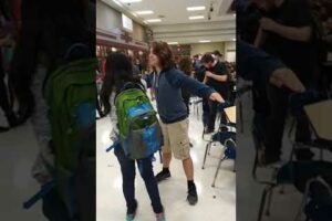 A fight in school
