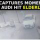 Accused Driving Audi Flees The Spot | CCTV Captures Noida Hit & Run | Police Registers Case | Watch