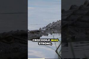 Brave Encounter Saving a Crocodile