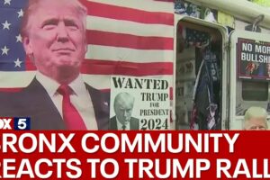 Bronx community reacts to Trump rally