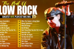 Classic Slow Rock Ballads Compilation 💥 Scorpions, Bon Jovi, REO Speedwagon, Steelheart, Aerosmith