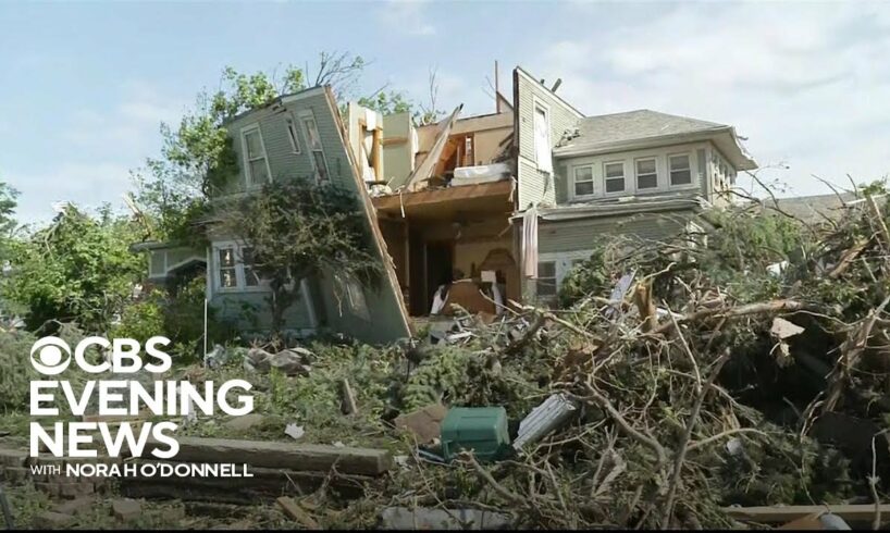 Deadly tornado leaves trail of destruction in small Iowa town