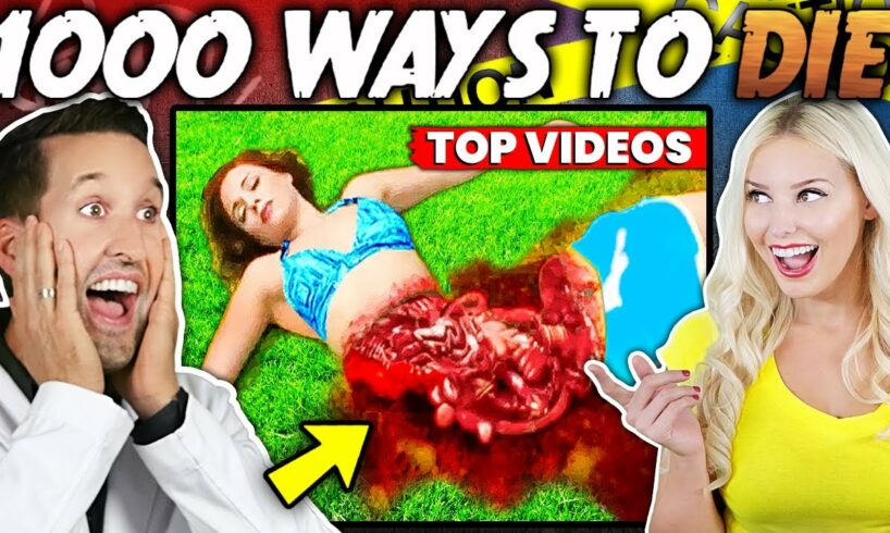 Doctor ER Reacts to 1000 Ways to Die Injuries | Compilation