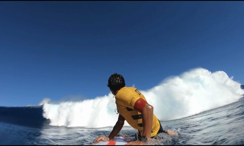 Every Surfers worst nightmare at Jaws POV