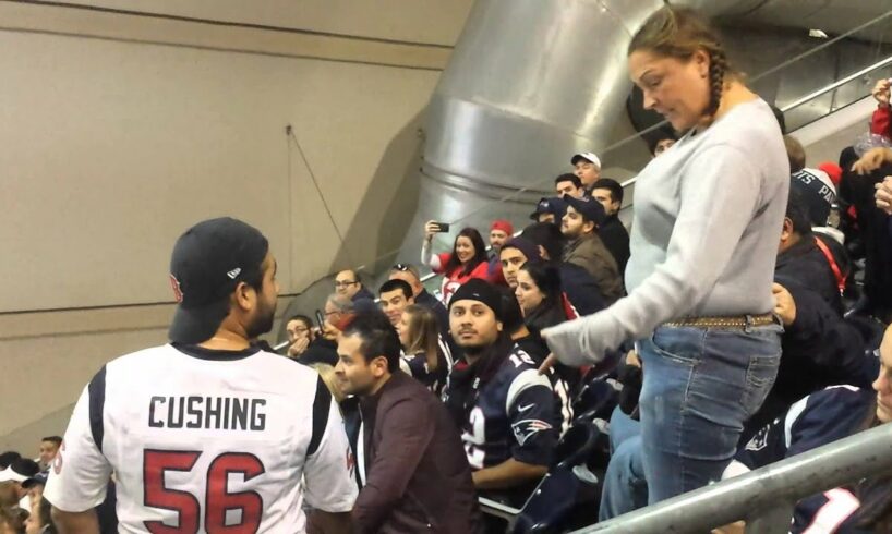 *FULL VERSION* Fight Patriots fan vs Texans fan