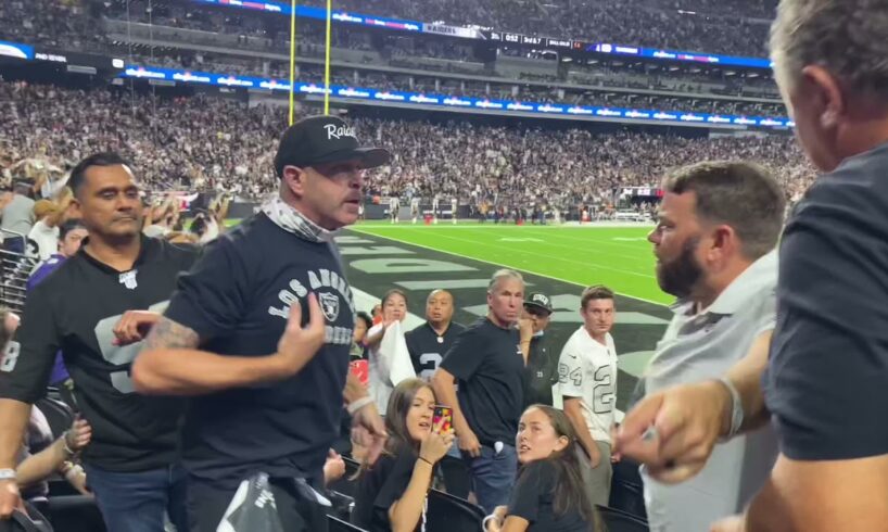 Fight Recorded at Week 1 Raiders game Vs. Ravens