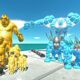 Honey Mutant Primates Rescues Ice Lava Golem Evolution and Fight - Animal Revolt Battle Simulator