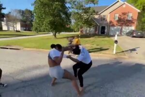 Hood Girl  Fight