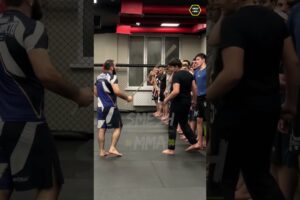 In Khabib 's Gym you get punished for the wrong haircut! #shorts