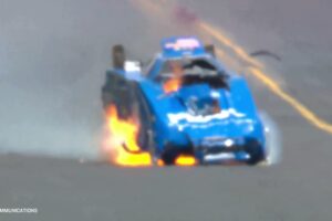 John Force's Brutal Crash at NHRA Virginia Nationals