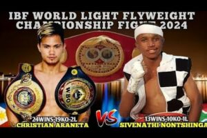 June 18 2024:SA WAKAS BAGONG CHAMPION NG PINAS-Christian Araneta(Ph) Vs Sivenathi Nonthsinga(Africa)