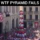 Man Pyramid Fall || People Are Awesome || Very Danger Fall