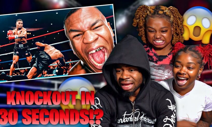 Mike Tyson - All Knockouts of the Legendary Boxer | REACTION