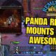 Mounts In Panda Remix Are AWESOME!