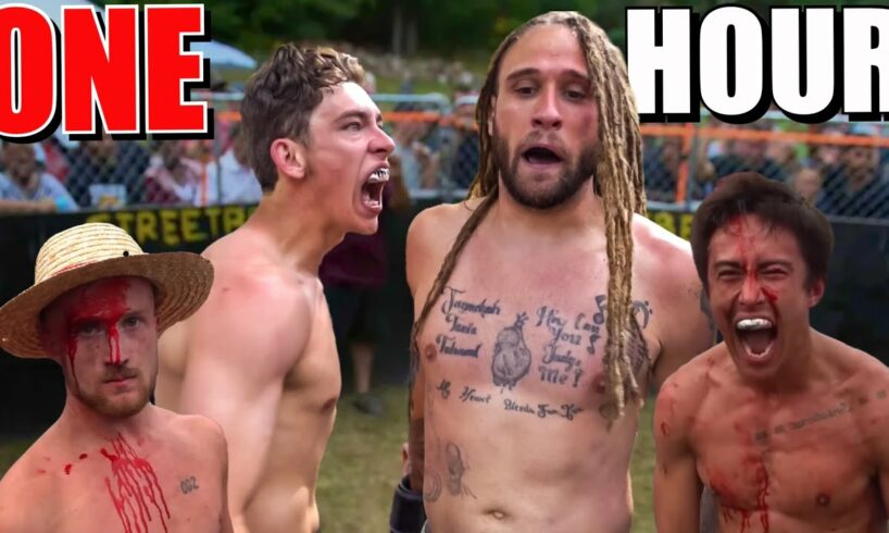 One Hour of BRUTAL Backyard MMA & Boxing Highlights