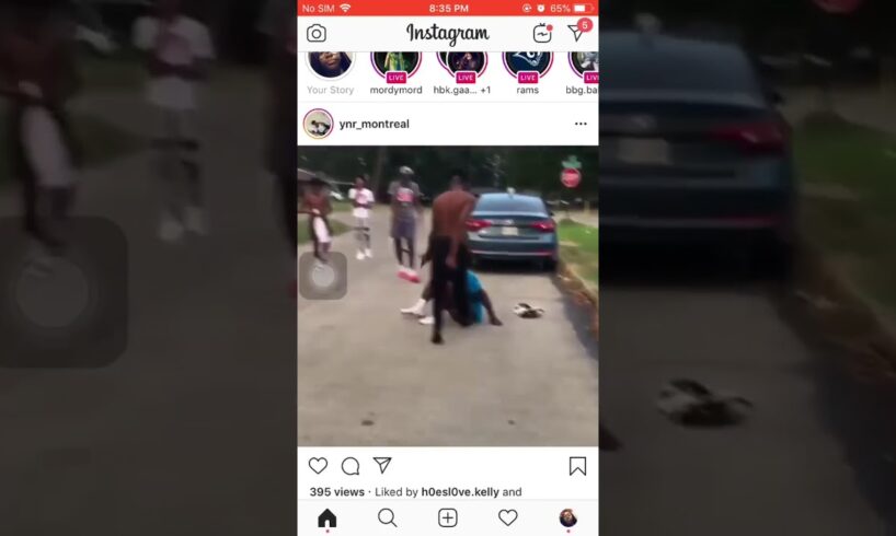 Shreveport Hood Fights Montreal vs Herbo 😂😂