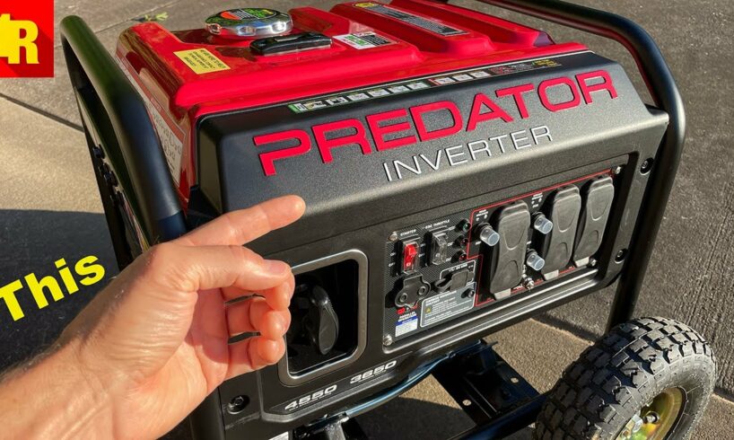 This Generator Replaced My Predator 3500!! The Predator 4550 Inverter Is Awesome!!