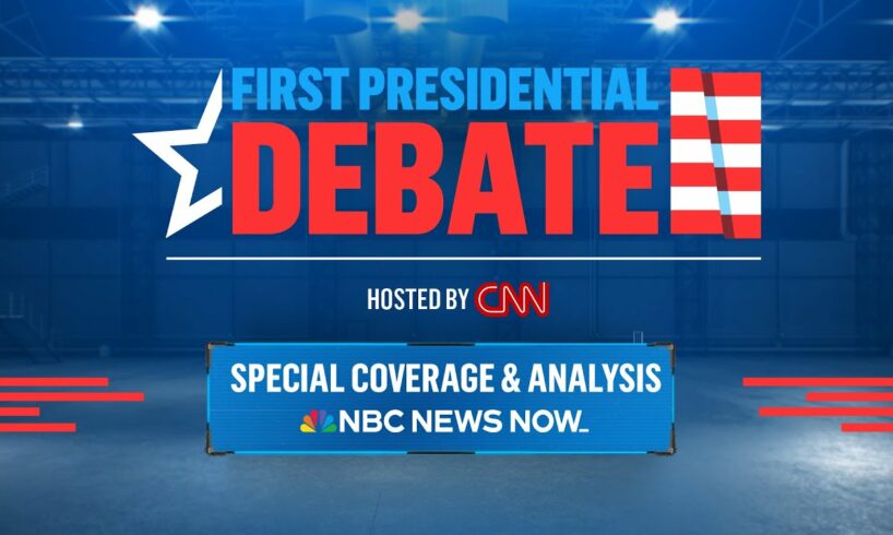 WATCH: Biden, Trump 2024 First Presidential Debate, Hosted by CNN