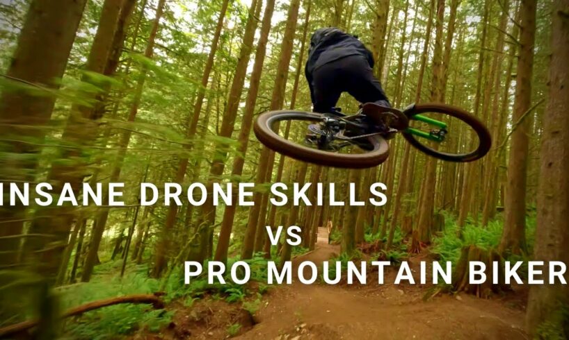 World's Best FPV Drone Shot VS Extreme Mountain Biking?!