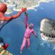 1 Hour OF GTA 5 Water Ragdolls - SPIDERMAN Jumps/Fails - (Funny Moments Compilation) PART 10