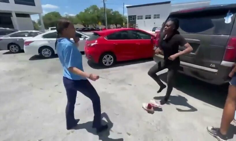 Hood Girl  Fight