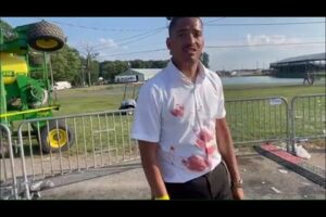 Bloodied witness shares what he saw in immediate aftermath of assassination attempt on Donald Trump