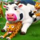 Chubby Cow's Crazy Adventures: Saving  Animal Friends from Tiger Attack | Animal Rescue Videos