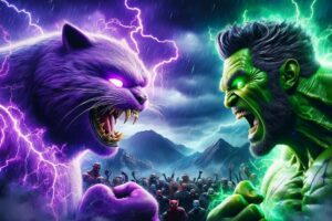 Cute Kitten vs Hulk - Funny Cat Video 🐈🐈 #cutecat #cutekitten #catzilla